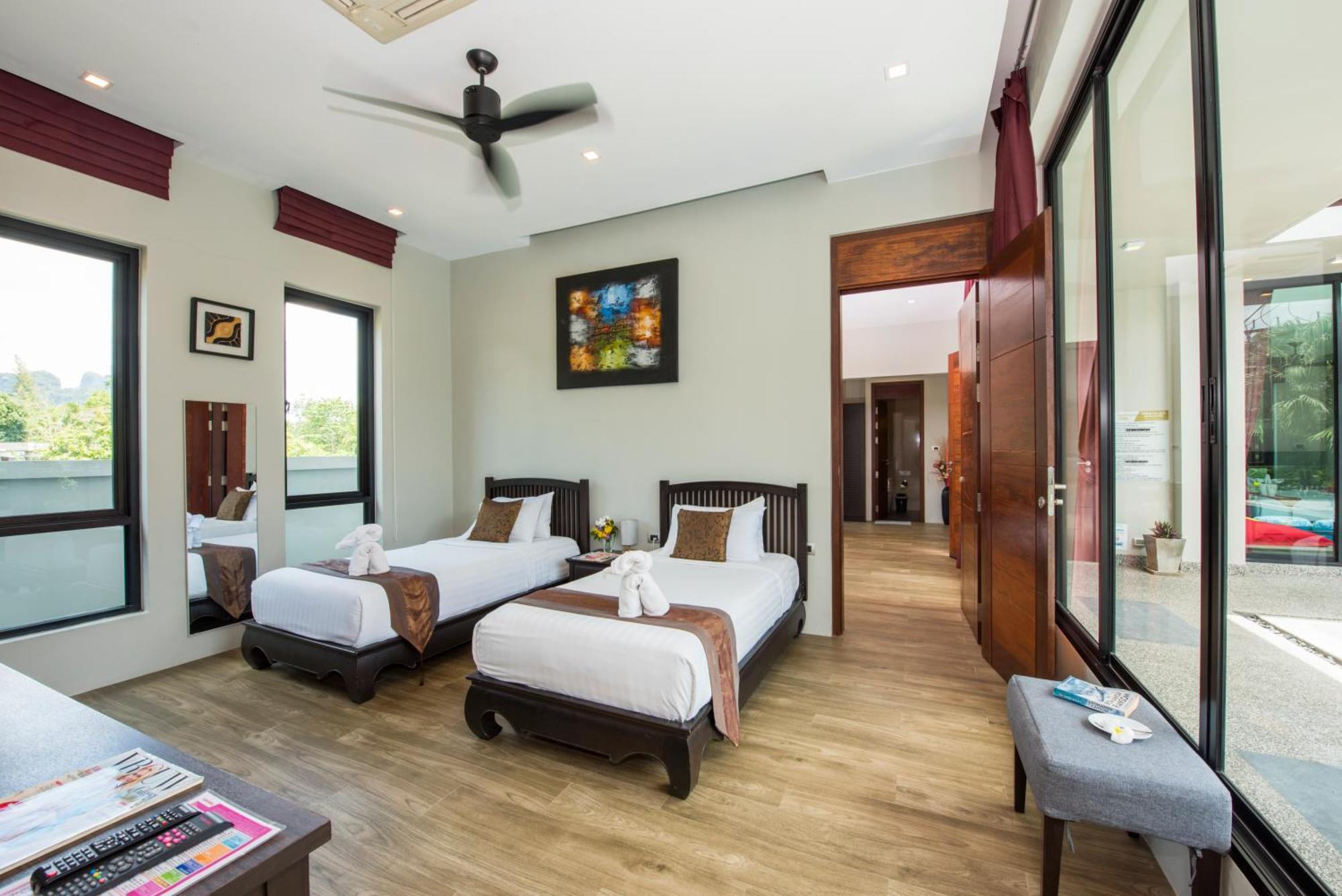 Narintara Private Pool Villas - Free Tuk-Tuk Service To The Beach! Ao Nang المظهر الخارجي الصورة