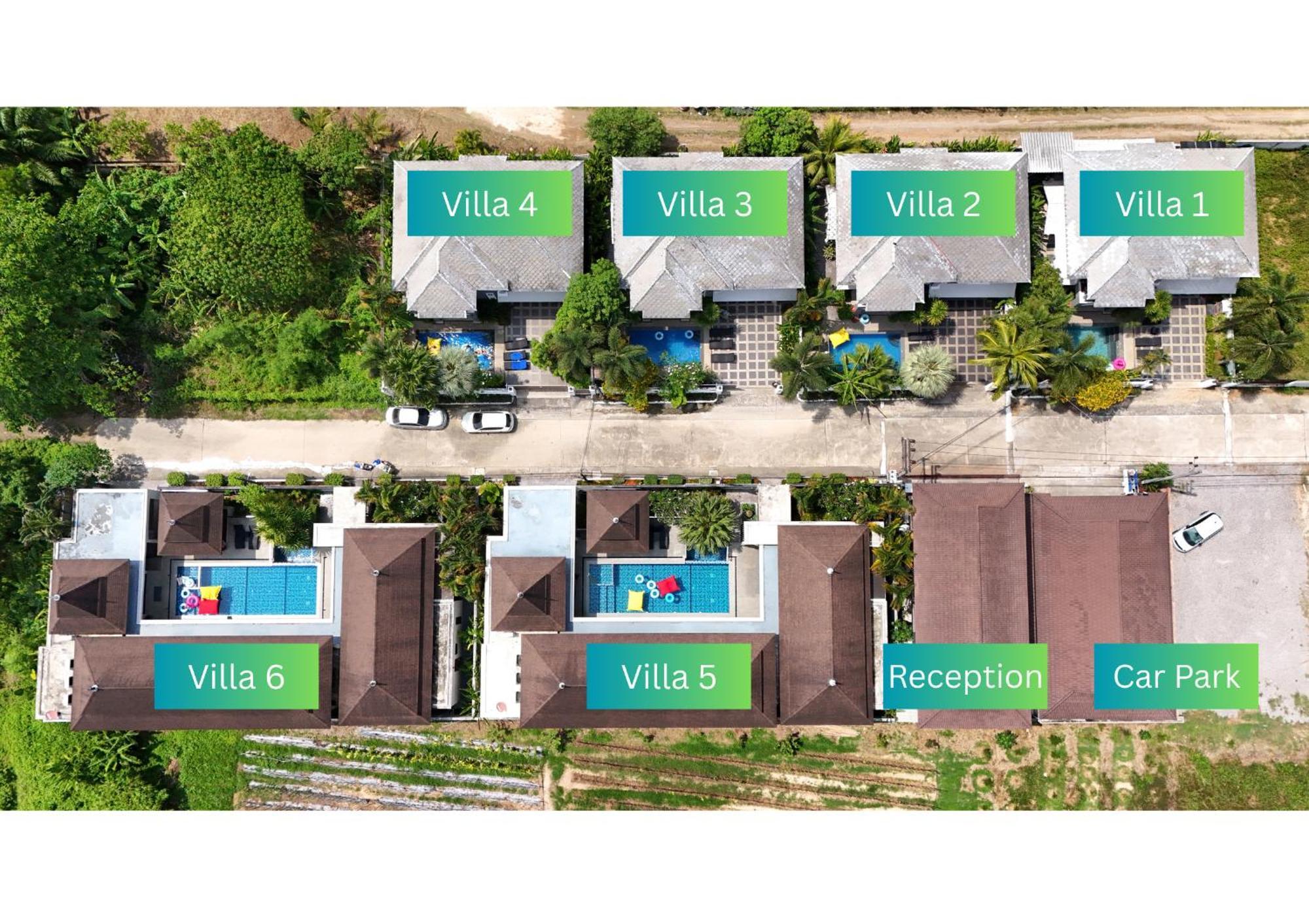 Narintara Private Pool Villas - Free Tuk-Tuk Service To The Beach! Ao Nang المظهر الخارجي الصورة